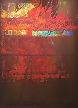 Oil & Sand on Canvas